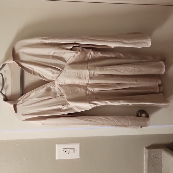 Cider Dresses & Skirts - Cider Satin bell sleeve corset Shirt Dress size Xl